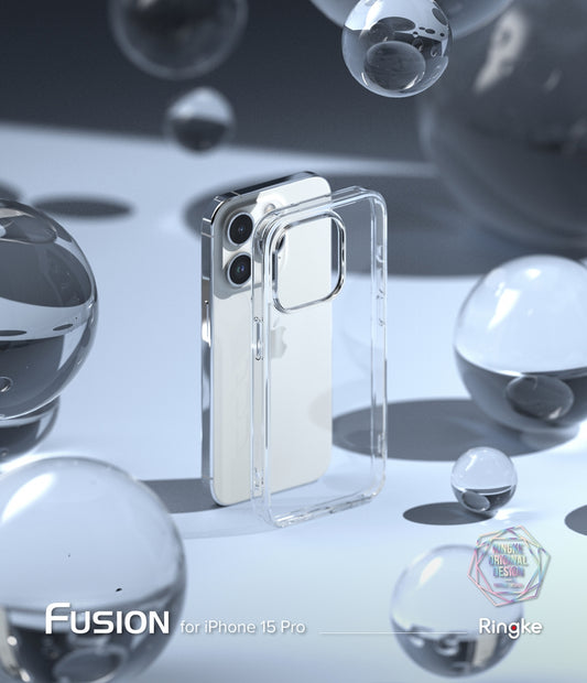 Ringke Fusion Clear Case for iPhone 15 Pro 6.1