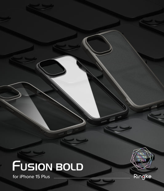 Ringke Fusion Bold Black Case for iPhone 15 Plus 6.7