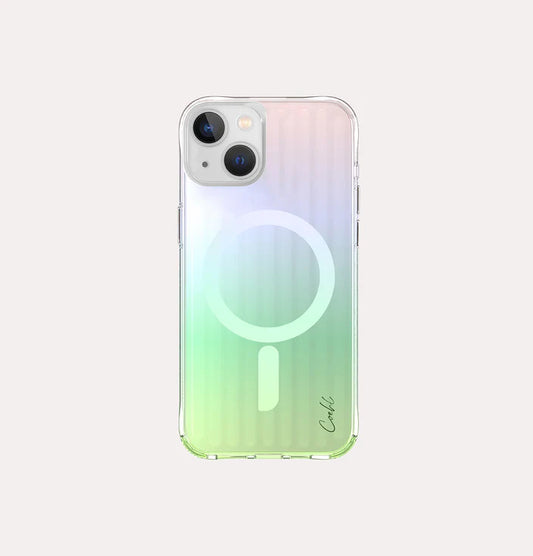 UNIQ COEHL IPHONE 15 6.1 MAGNETIC CHARGING LINEAR - IRIDESCENT